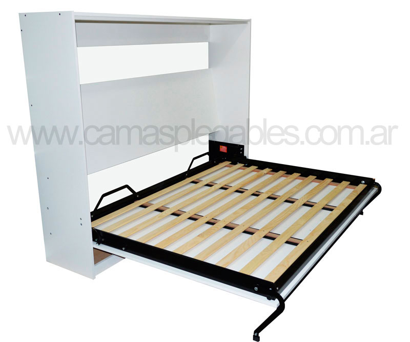 Cama plegable para colchon 2 plazas rebatible horizontal 001