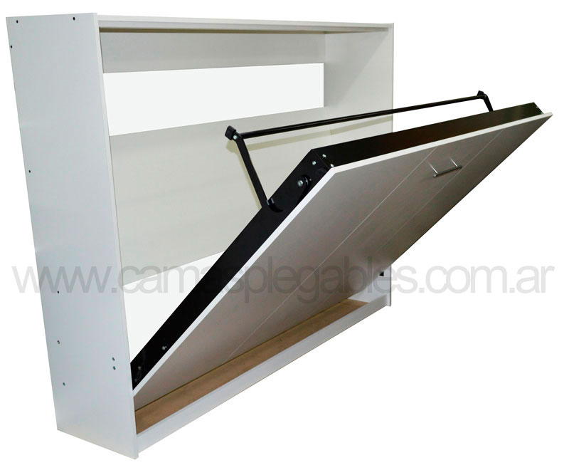 Cama plegable para colchon 2 plazas rebatible horizontal 002