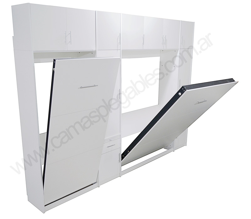 Mueble-placard-con-cama-doble-rebatible-plegable-doble-colchon-2-y-1-plazas-001