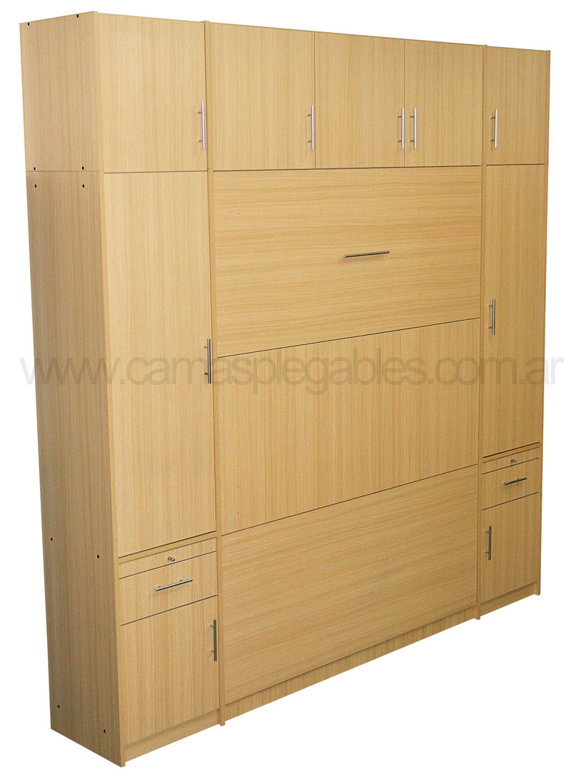 cama-rebatible-pelgable-colchon-2-plazas-cajonera-placard-roble-001